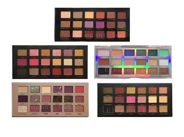 

eyeshadow 18 color fashion textured nude desert rose gold naughty palette flash of light makeup3091439