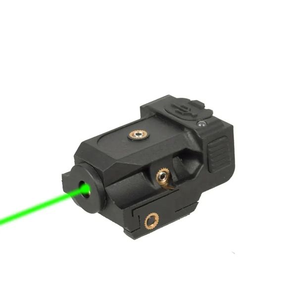 

green laser sight tactical laser pointer airsoft pistol 20mm picatinny weaver mount