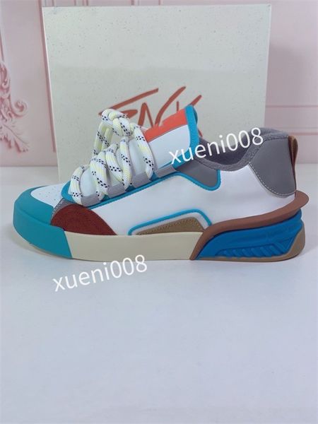 

new men womens classics casual shoes designer leather lace-up sneaker fashion running trainers letters woman shoes flat printed gym sneakers, Red;white