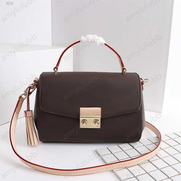 

designer shoulder bags handbags croisette bag classic vintage women messenger casual lady cross body leather satchel purse fashion luxury de