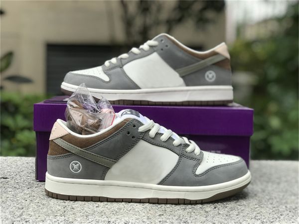 

authentic yuto horigome x sb dunks low fq1180-001 trainers sports sneakers grey with original box 36-47.5