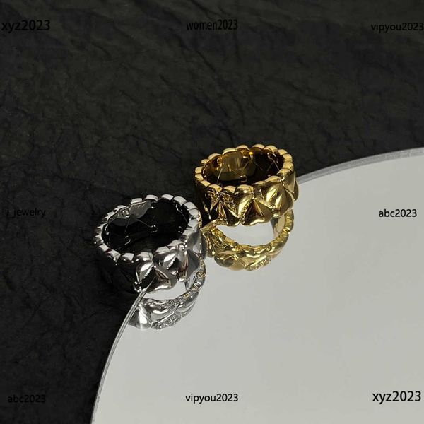 

designer women's ring fashion diamond inlaid heart shaped design cluster rings two color optional jewelry #including brand box new arri, Golden;silver