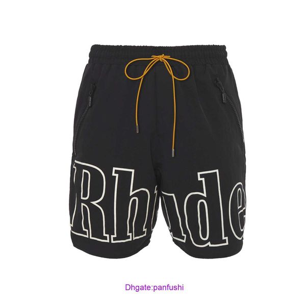 

rhude shorts wholesale designer for sale new summer sports shorts men's casual outdoor quick drying basketball training fitness men&#03, White;black