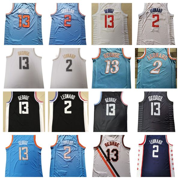 

kawhi basketball jerseys 2 leonard los mens angeles black clipper paul 13 george fashion, Black;red