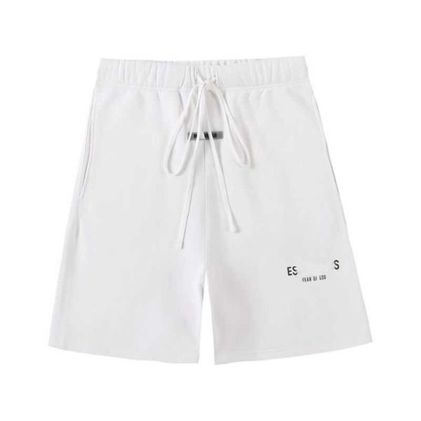

designer men's shorts summer essentail short pant trend loose joggers sweatpants essen sports jogging fashion 21ss essentiel hip hop le, White;black