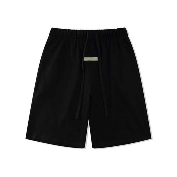 

21ss reflective high street shorts men's casual sports pant loose oversize style drawstring short pants trend designer ess essentail sh, White;black