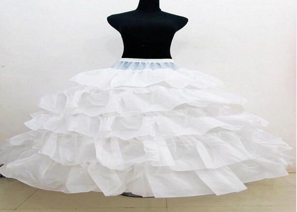 

fast 2019 new bridal petticoat cascading ruffles ball gown petticoat three crinoline petticoat under bridal wedding dress2021851, White