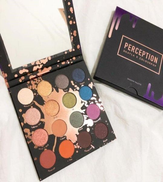 

eyeshadow palette perception shayla x colourpop shadow palette 16 colors glitter shimmer eye shadow palette makeup for beauty9222777