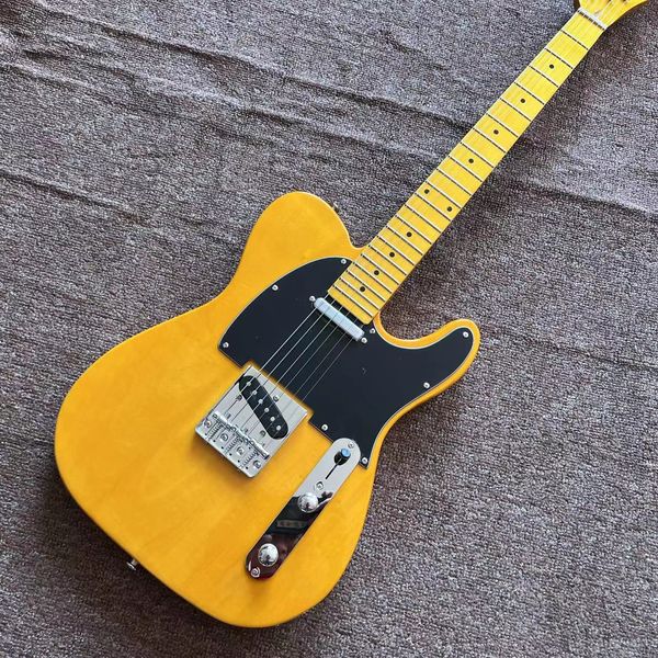 

electric guitar 6 strings guitarra maple fingerboard basswood body