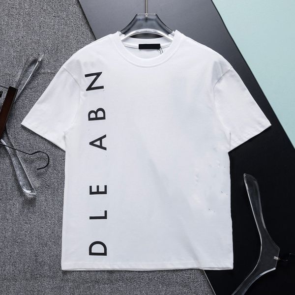 

mens womens t shirt short sleeves t-shirts side letters printed 2023 designer italy brand luxury tshirts summer casual tees shirts for mens, White;black