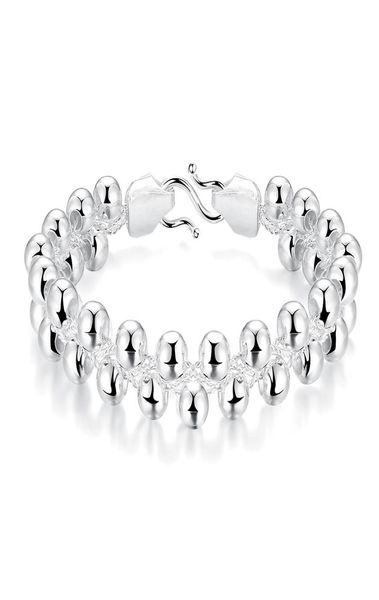 

whole 925 sterling silver plated lobster charm bracelets lknspch3953653619, Black