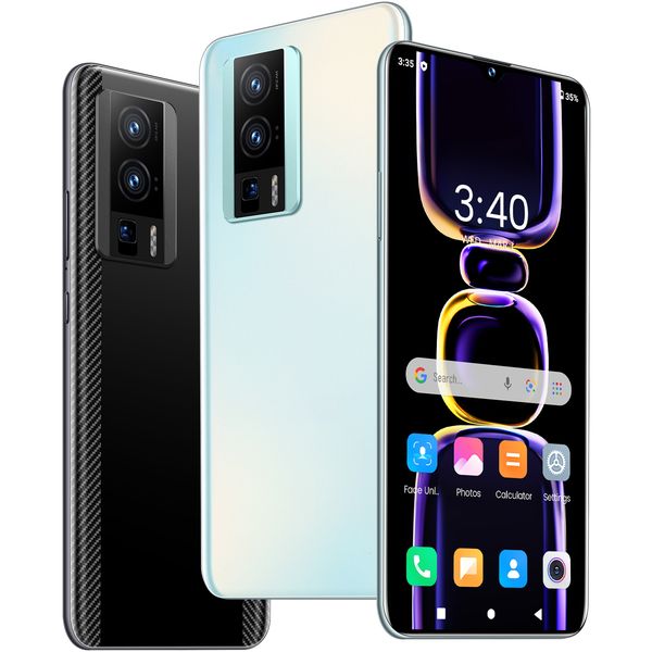 

Free shipping K60 5G face recognition 16G+512TB Type-C smartphone wholesale, Blue