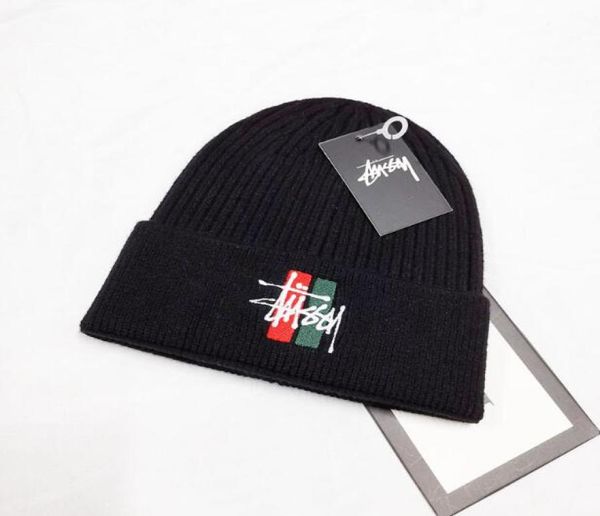 

3213 new fashion winter and autumn warm hat hiphop cap men women hats knitted caps adjustablenew brand 4721130, Blue;gray
