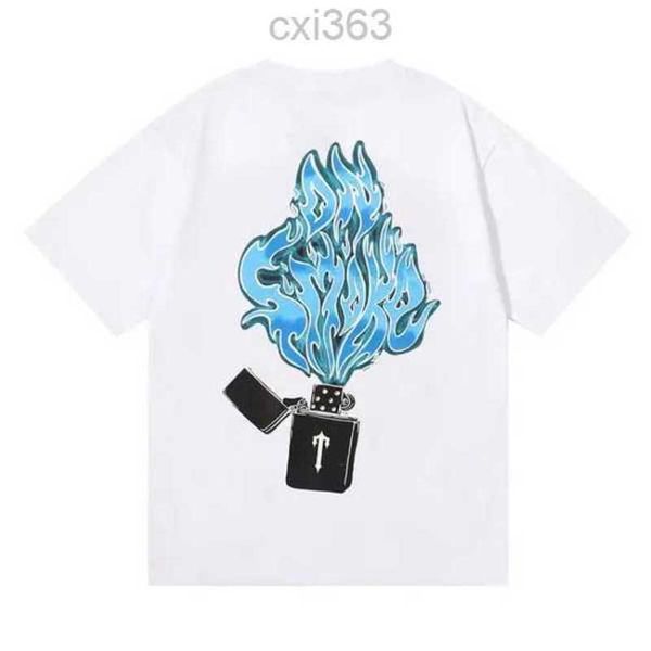 

men's t shirts trapstar shirt men women cotton tees fashion summer casual loose short sleeve o-neck t-shirti92e, White;black
