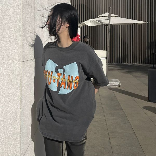 

printed streetwear cotton oversized t-shirt for men black casual tee, Black;brown