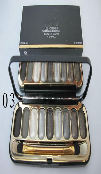 

new makeup 9 colors eye shadow plate 21g in box 1pcs1344879