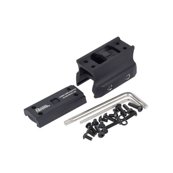 

daniel defense tactical mount riser for t-1 t-2 h-1 red dot sights rifle scope flashlight holder hunting