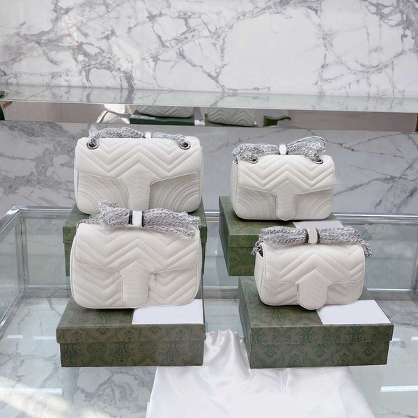 

designer bag women chain crossbody bags genuine leather shoulder handbag women fashion all-match classic purses 230524
