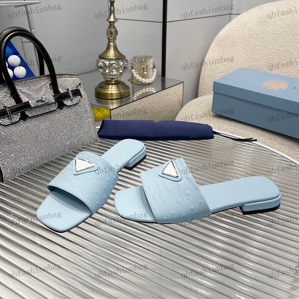 

designer womens slipper sandals triangle enamel logo flat ballet shoes home bathroom outdoor beach shoes mule wedge skateboard flip flops ca, Black