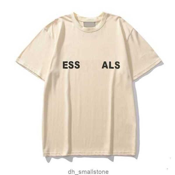 

designer t shirts women luxury tshirt essentail essent shorts t-shirt men casual printed sports tshirts essentiel high street loose short sl, White;black