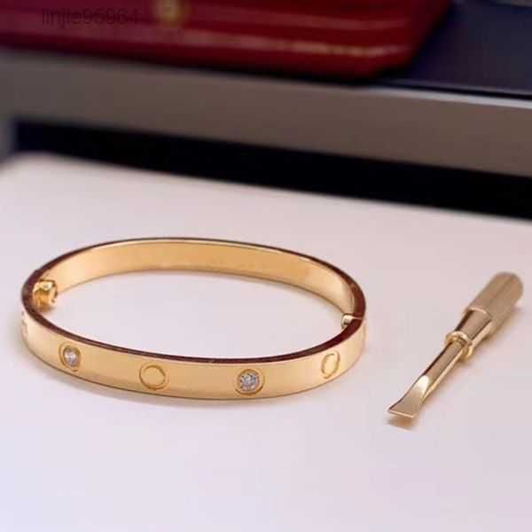 

plating 18k gold screwdriver love bracelet fashion woman cuff bangle 316l stainless steel jewelry 1yem0, Black