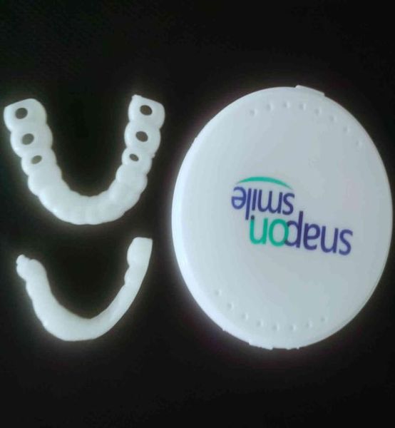 

the fourth generation instant smile silicone artificial tooth braces whitening paste smile false braces5343155