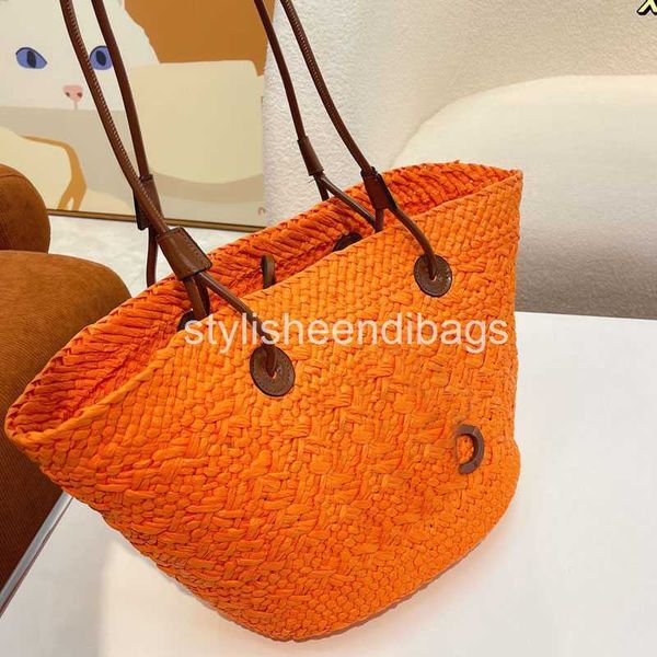 

straw bag beach handbag shopping bag large capacity package lafite hand woven hollow out letter accessory decoration open summer lady should