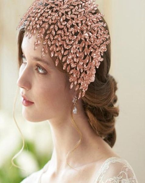 

jachon new arrival wedding headband crystal headpiece elegant handmade crystal bride wedding headdress3667840, Silver