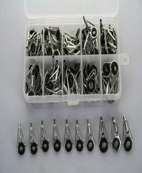 

assorted 90 pcs fishing rod parts tip gunsmoke stainless repair diy kits3088807