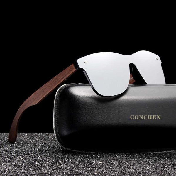 

bamboo polarized mens custom design sunglass 2022 wooden sunglasses, White;black