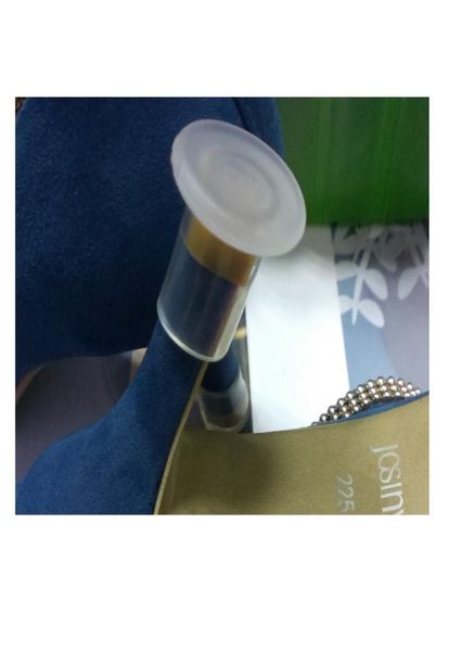 

9 size shoes slim heel protectors antislip high heeler heel sers wedding grass high heel shoe protector9264219, White;pink