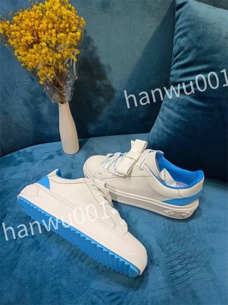

luxury fashion quality women genuine leather platform shoes womens outdoor mens designer casual trainers sneakers, Black