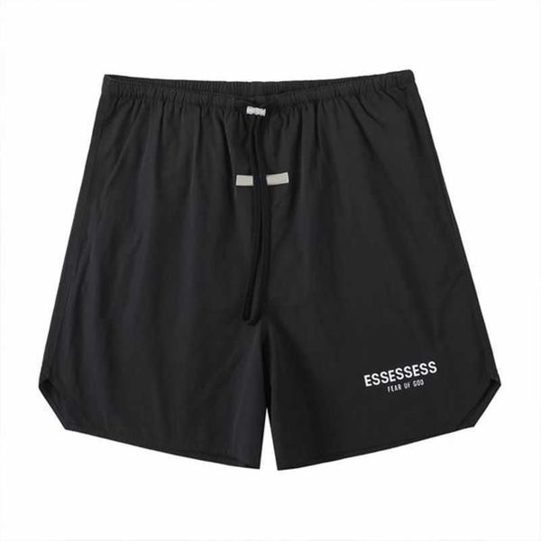 

designer mens womens essentail shorts casual essen short shortpants fashion summer loose clothing essentiel letter print running sports pant, White;black