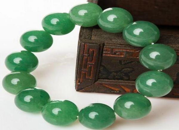 

natural dongling jade bracelet emerald jade jade bracelet men and women fashion crystal bracelet whole8388783, Black