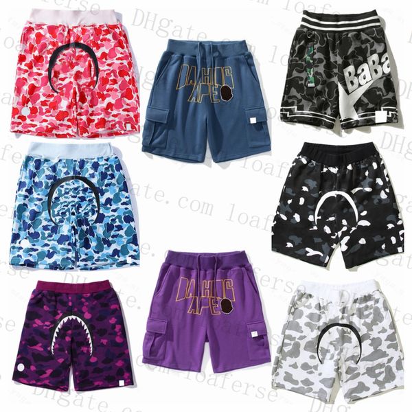 

mens womens exclusive shorts designer fashion trend fitness shark sports short simple generous men's summer gym exercise ventilation sh