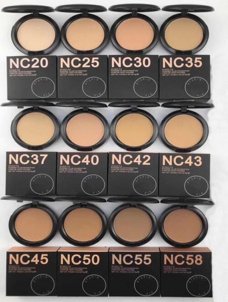 

epacket new makeup powder nc 12 color studiu fix powders puffs foundation 15g4915043