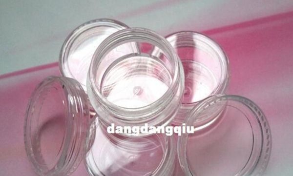 

whole 80pcslot nail art glitter dust powder empty case box clear pots bottle container 3g 3gramjar nails tools3708871, Silver;gold
