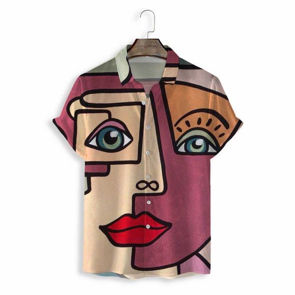 

supplier price chinese factory custom design digital print button up short sleeve men's beach aloha hawaiian shirt v, White;black