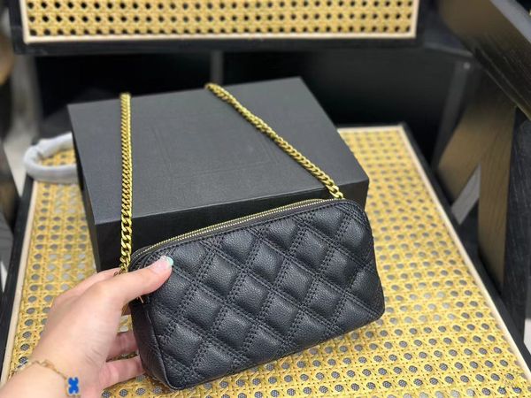 

luxury designer bag women's camera bag handbag wallet multifunctional double zipper classic small and large capacity and multi-function