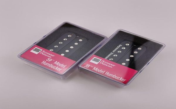 

seymour duncan humbucker pickup set jb sh4 59 sh1n guitar pickups black new1151350