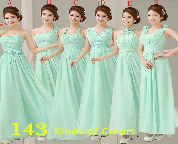 

pleated long chiffon bridesmaid dresses 2019 robe demoiselle d039honneur long wedding guest dress lace up back7903472, White;pink