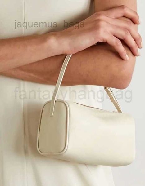 

the row designer bags hand90s suede pen handheld women's pen box mini premium simple pillow bag handbags