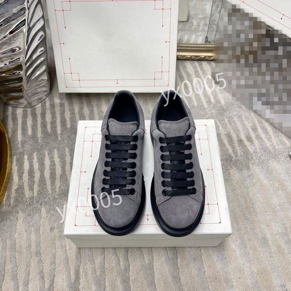 

brand womens quality classics flat sneaker casual shoes leather white letter overlays fashion platfnorm sneakers2023, Black