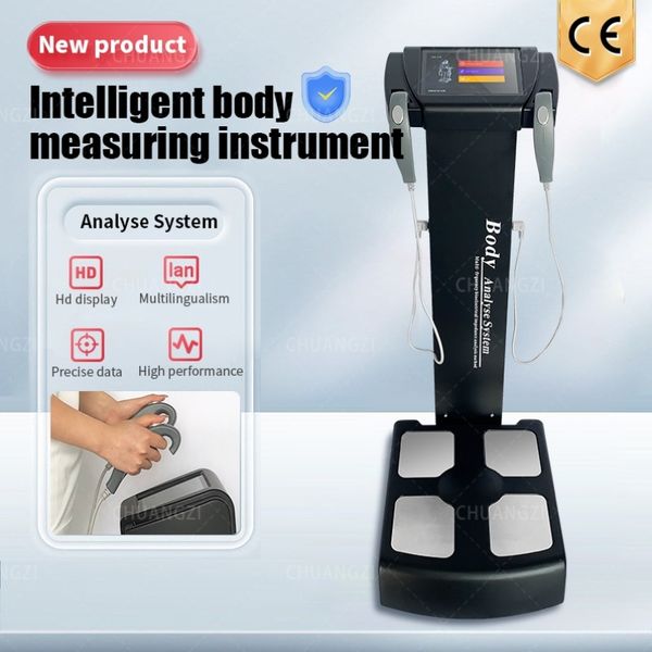 

generation digital intelligent smart accurate data human body composition elements analyzer boy fat analyzer with printer customizable logo