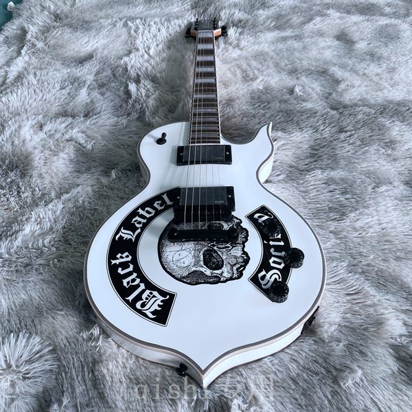 

white color popular new arrival electric guitar wholesale from china