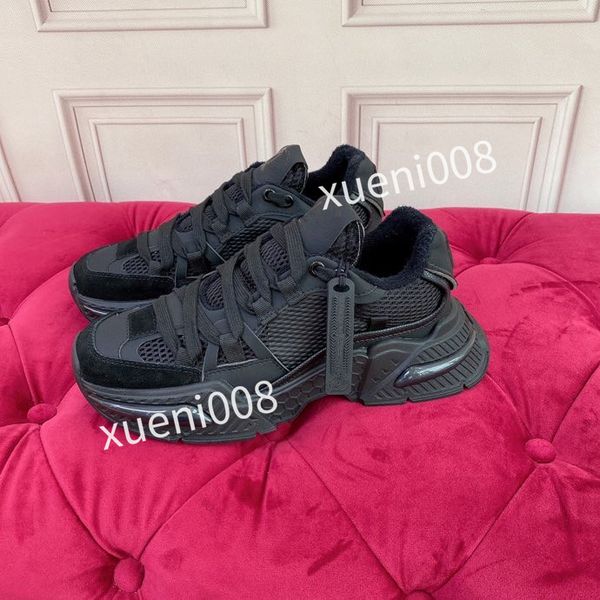 

2023new brand men women casual shoes leather lace-up sneaker fashion running trainers letters woman shoes flat printed gym sneakers, Red;white