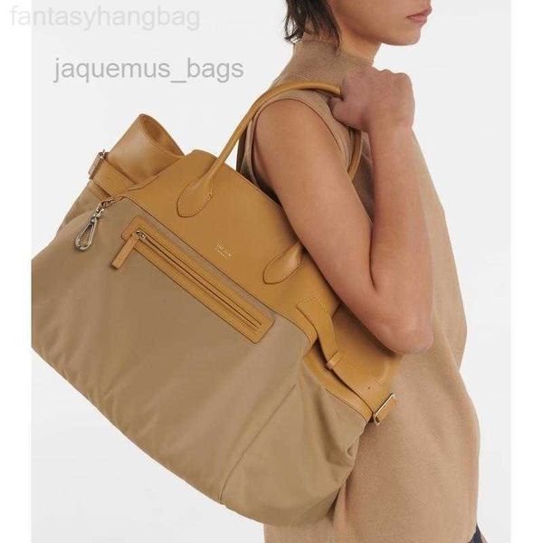 

the row designer bags leather margaux nylon collar large capacity travel handbag craft men's andclassic tote bag the row
