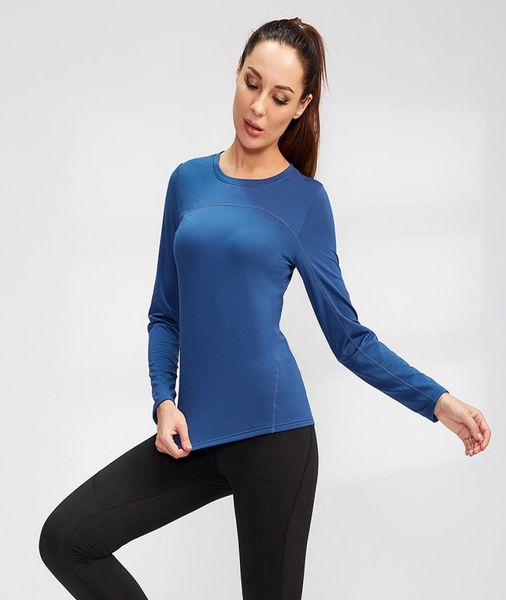 

a legging style women autumn winter fleece yoga long sleeve fitness running exercise training wear slim fit and quick-drying stretch 435848, White;red