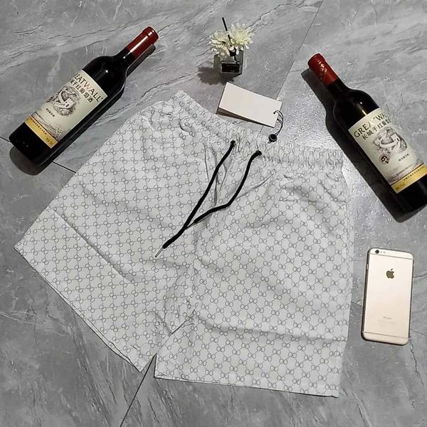 

summer mens shorts designer board short quick drying swim wear printing boards beach pants, White;black