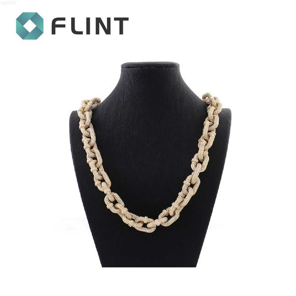 

hip hop necklace gold 925 silver vvsmoissanite popular rap price